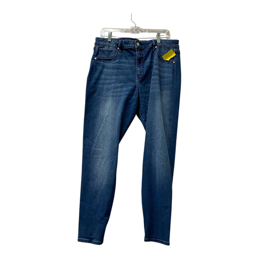 Jeans Jeggings By White House Black Market In Blue Denim, Size:16