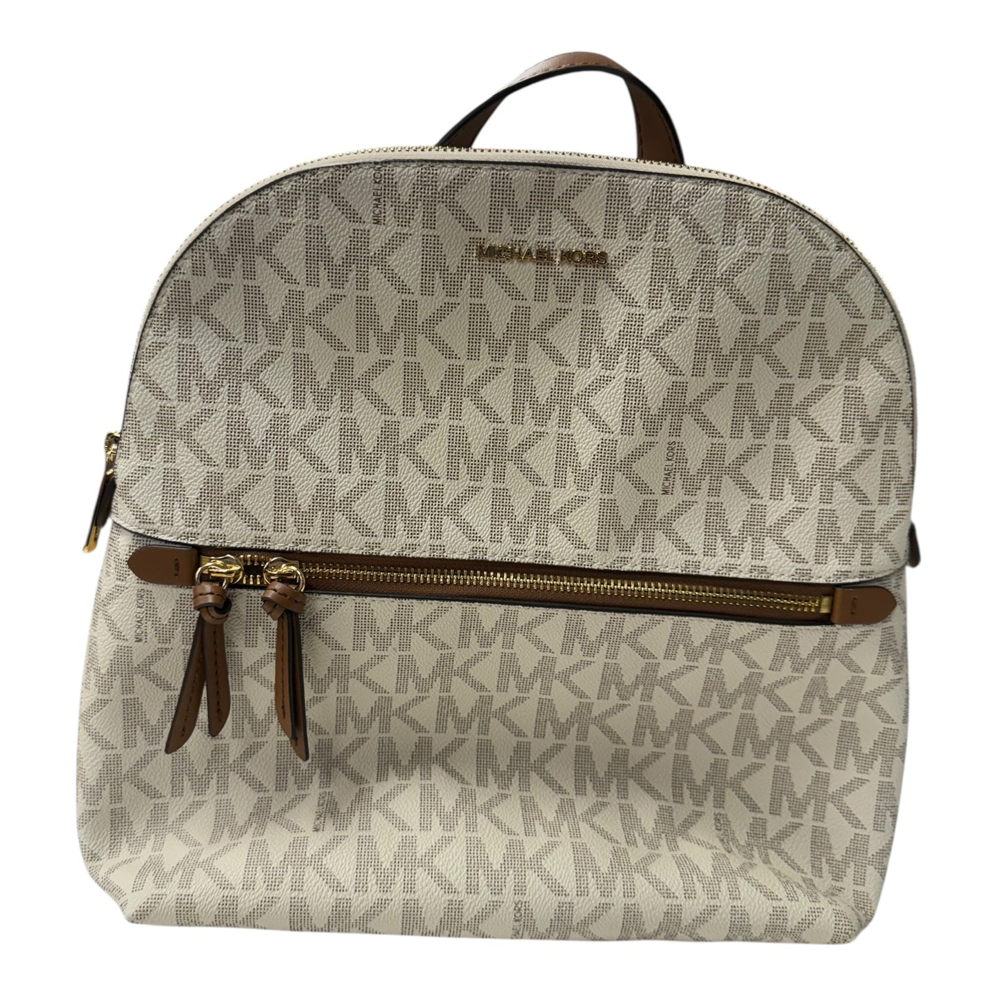 Backpack Designer By Michael Kors In White, Size:Medium