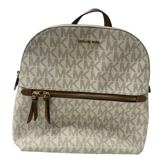 Backpack Designer By Michael Kors In White, Size:Medium