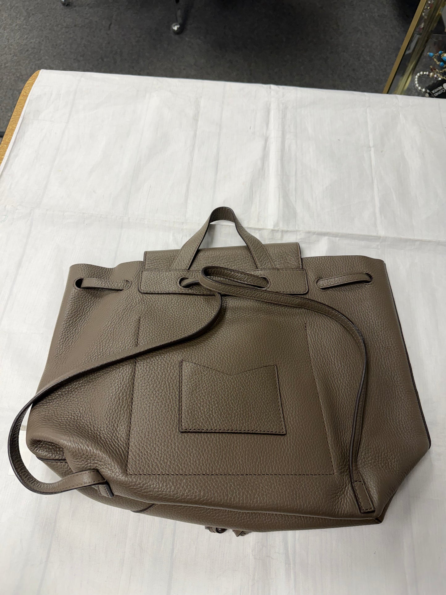 Backpack Designer By Michael Kors In Taupe, Size:Large
