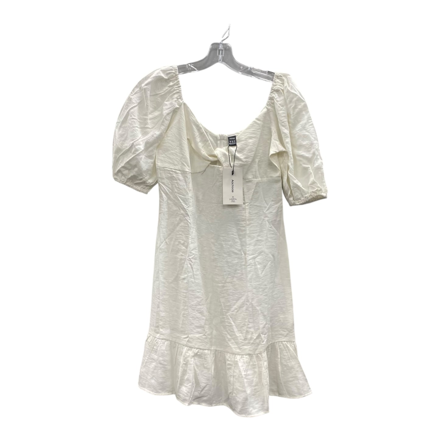 Dress Casual Short By aachoe In White, Size:S