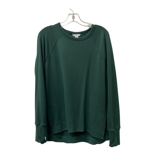 Athletic Sweatshirt Crewneck By Athleta In Green, Size:S
