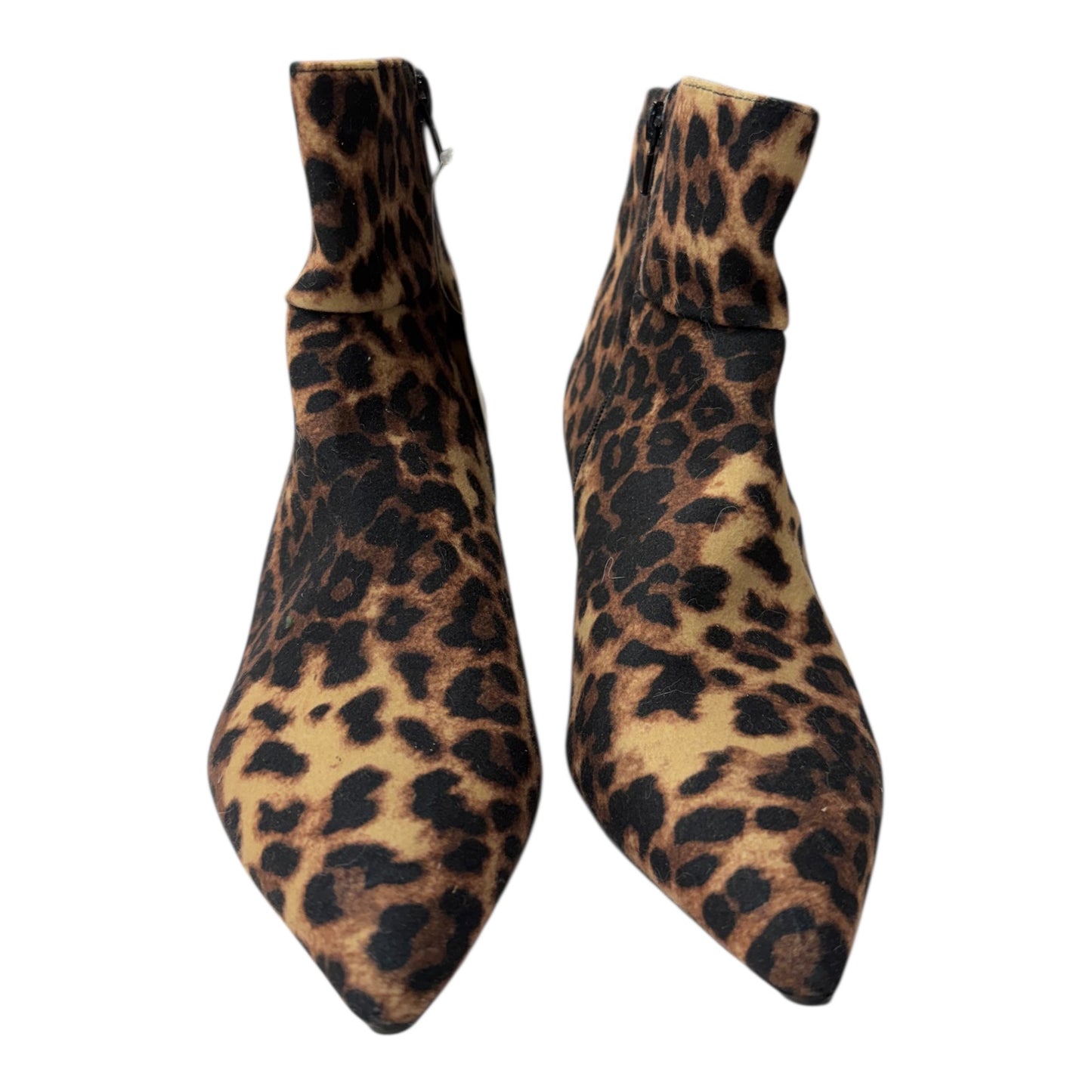 Boots Ankle Heels By Madden Girl In Animal Print, Size:8