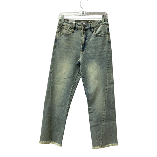 Jeans Straight By Dear John In Blue Denim, Size:4