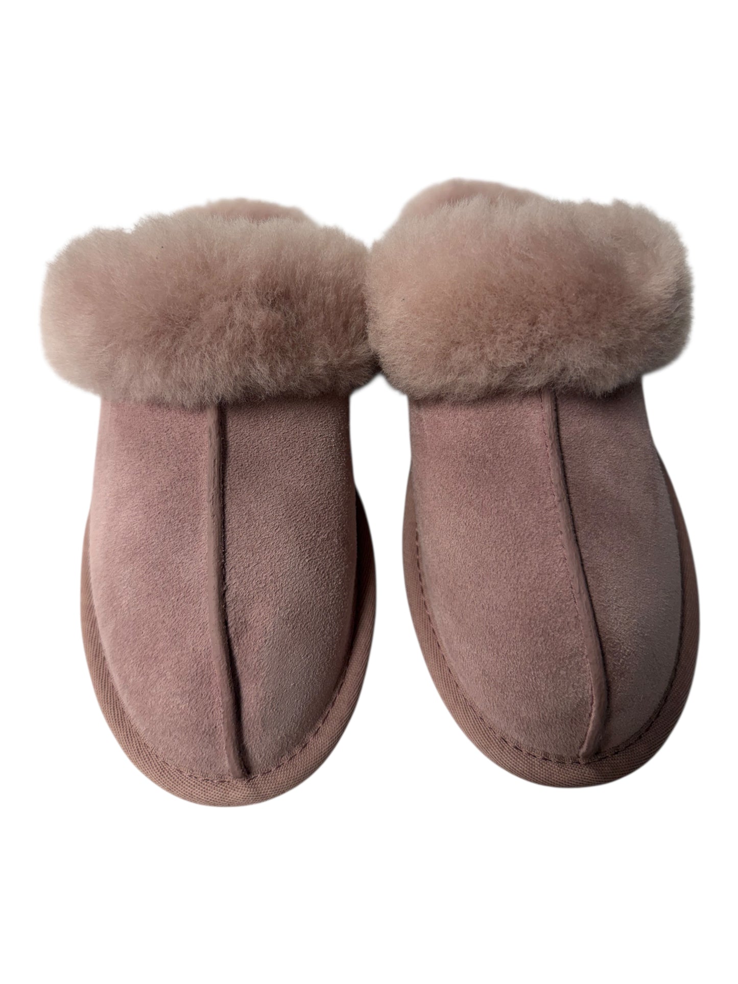 Slippers Designer By Ugg In Pink, Size:7