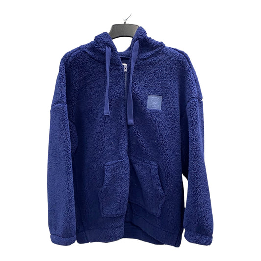 JACKET FLEECE by IVORY ELLA In BLUE, Size: M