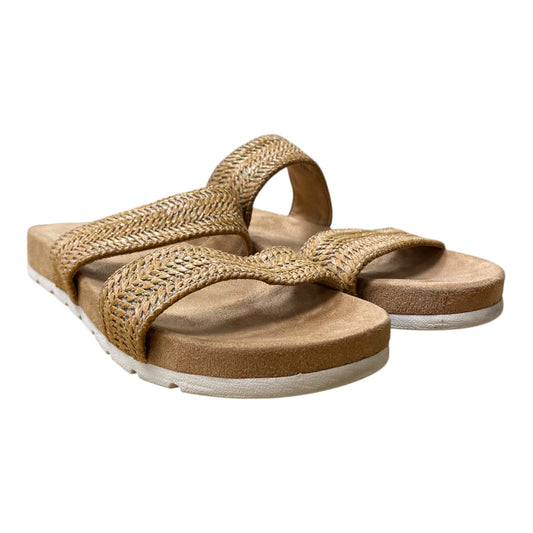 Sandals Flats By White Mountain In Tan, Size:8