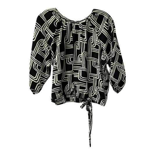 Top Ls By Nine West In Black & White, Size:L