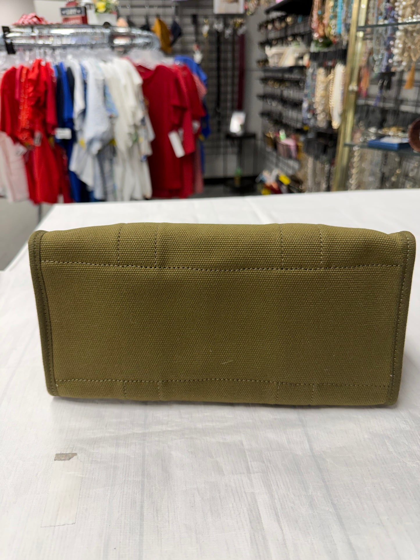 Handbag Designer By Coach In Green, Size:Medium