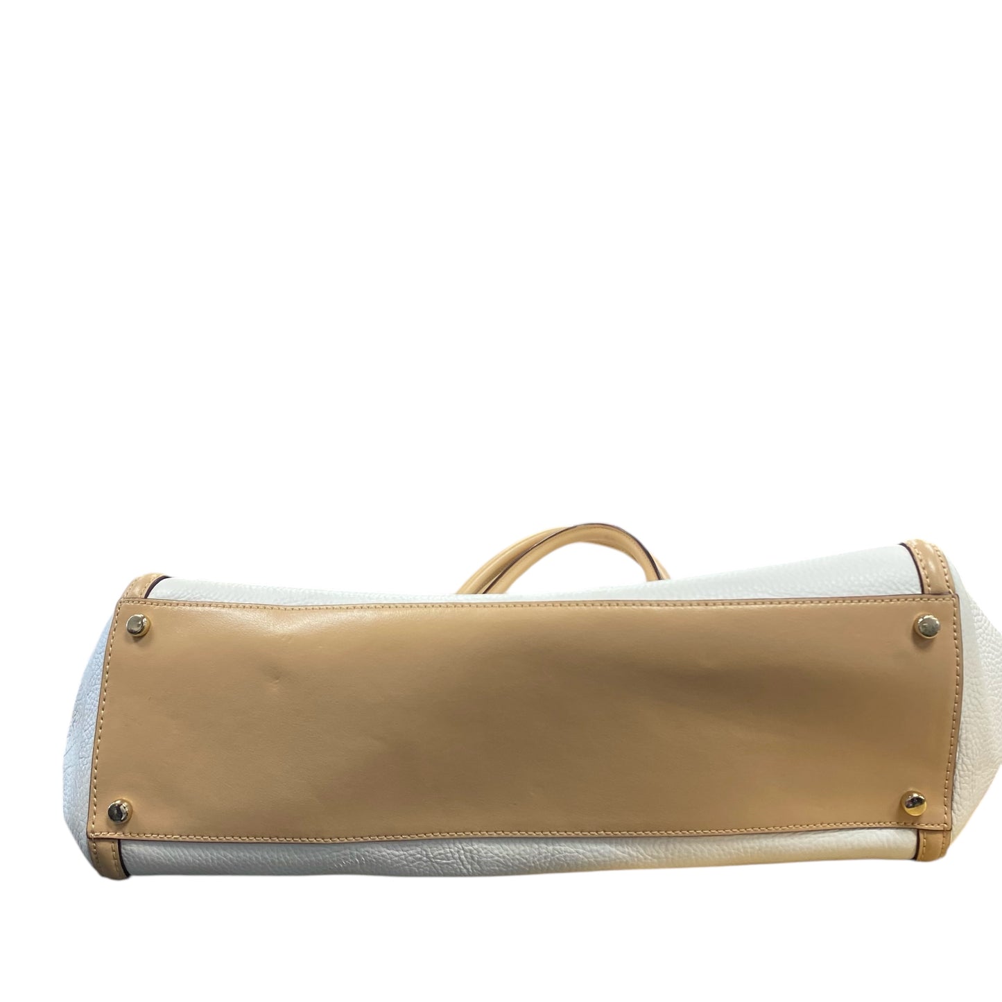 Handbag Designer By Kate Spade In Cream, Size:Large
