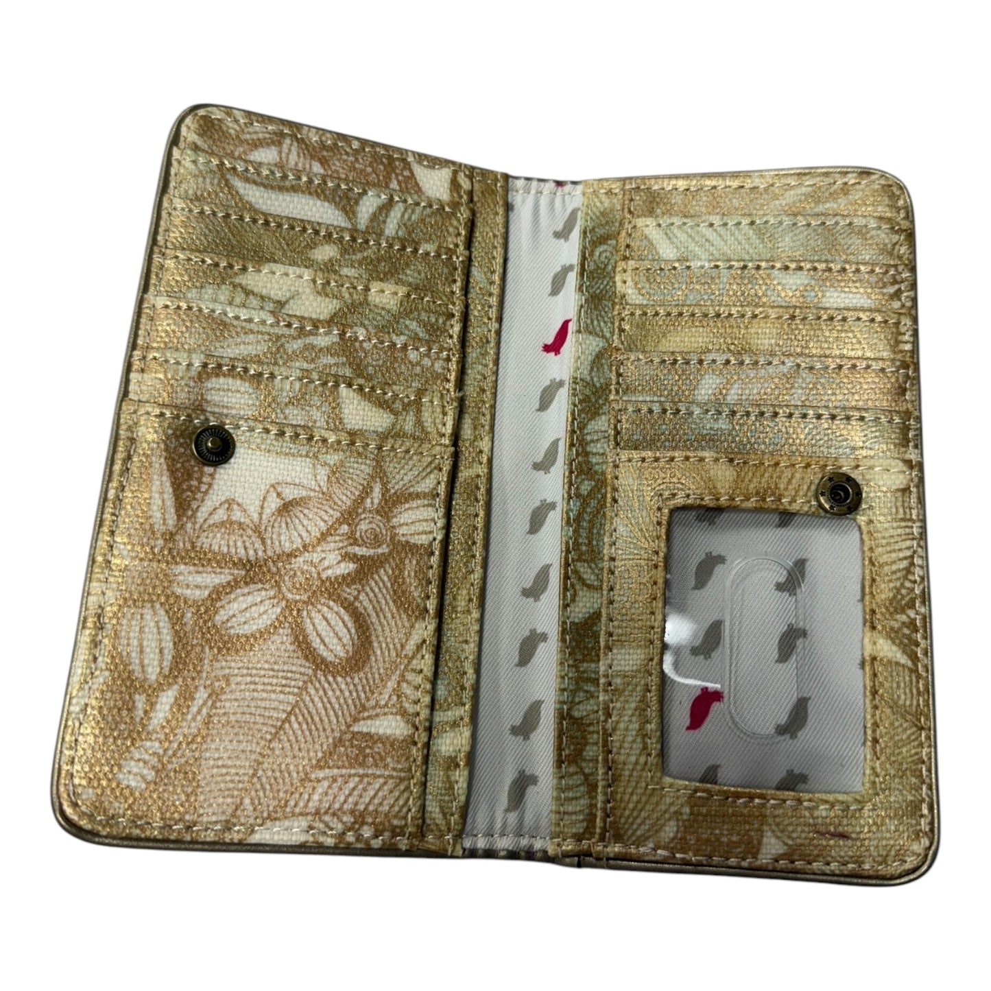 Wallet By Sakroots In Gold, Size:Medium