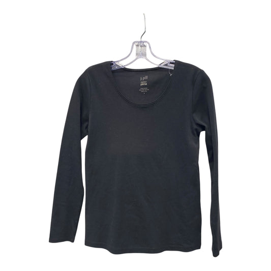 Top Ls Basic By J. Jill In Black, Size:S