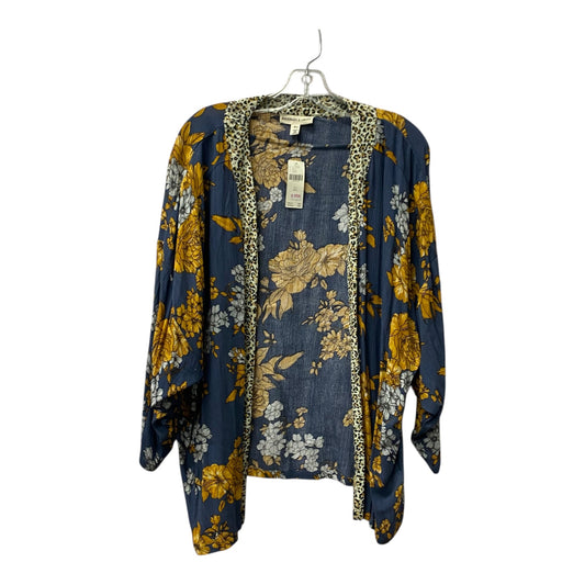 Kimono By Anthropologie In Blue, Size:Osfm