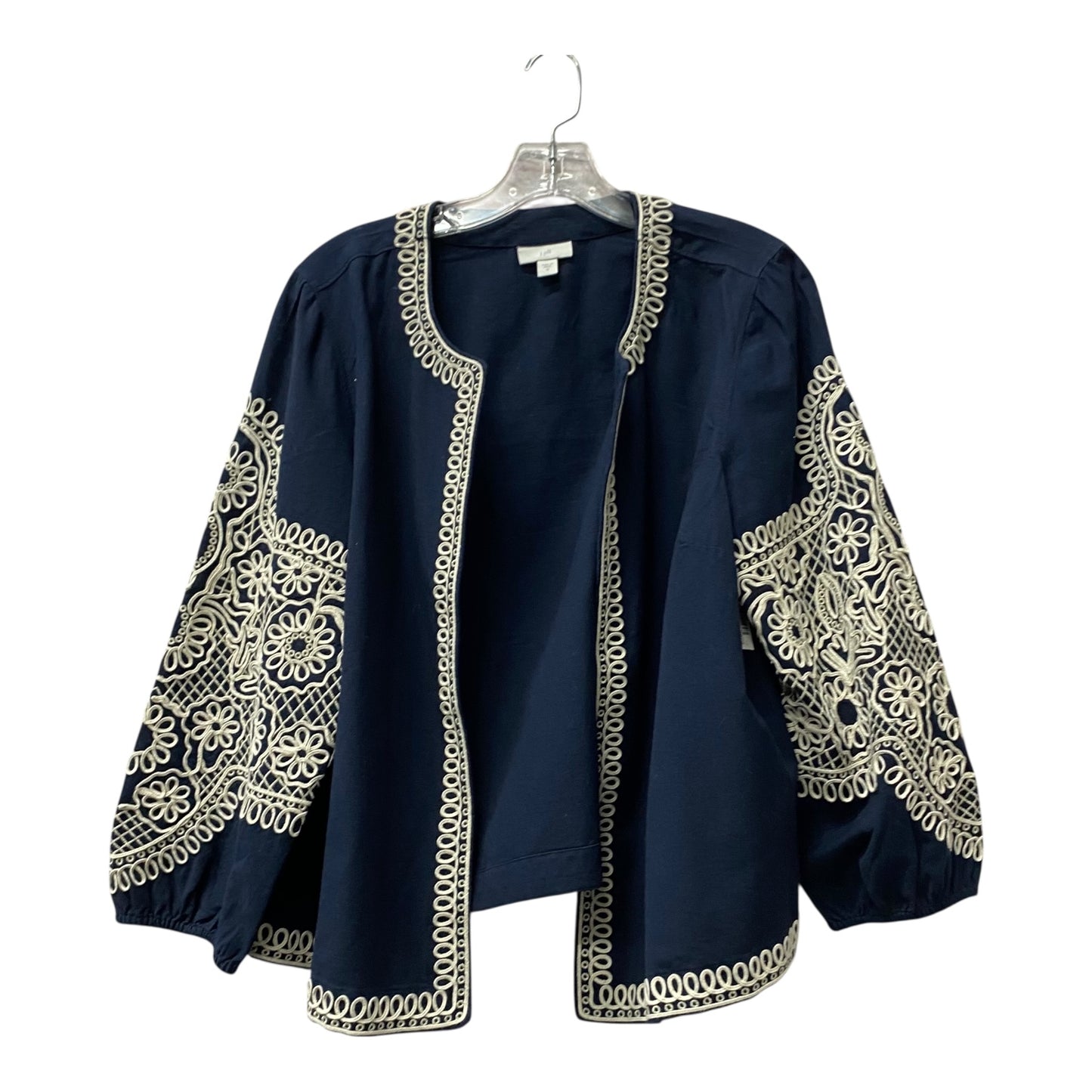 Cardigan By J. Jill In Blue, Size:M