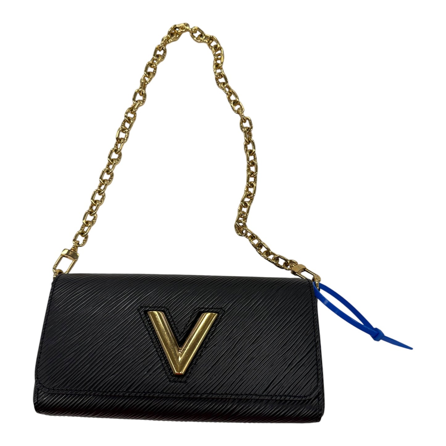 Handbag Luxury Designer By Louis Vuitton In Black, Size:Small