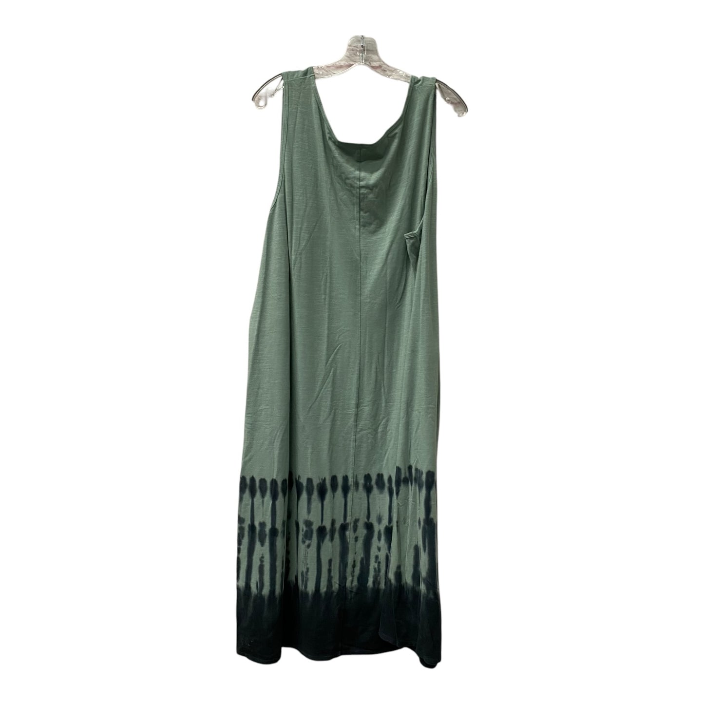 Dress Casual Midi By Any Body In Green, Size:3