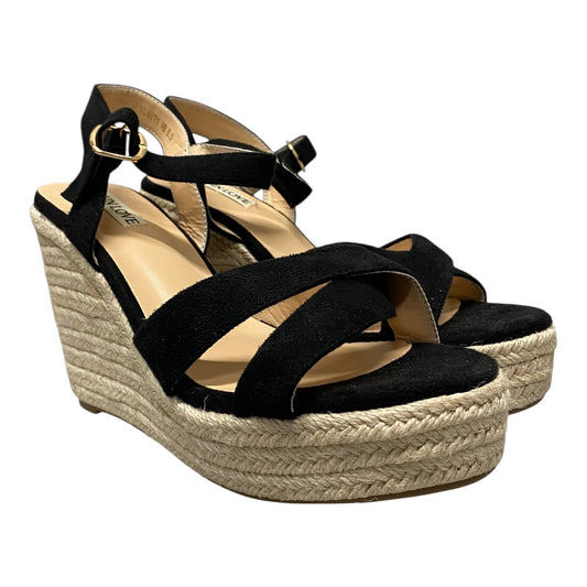 Shoes Heels Platform By Cme In Black, Size:8.5
