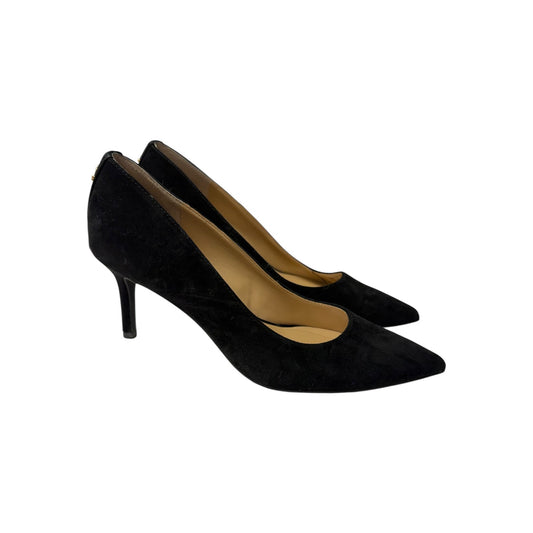 Shoes Heels Kitten By Lauren By Ralph Lauren In Black, Size:5.5