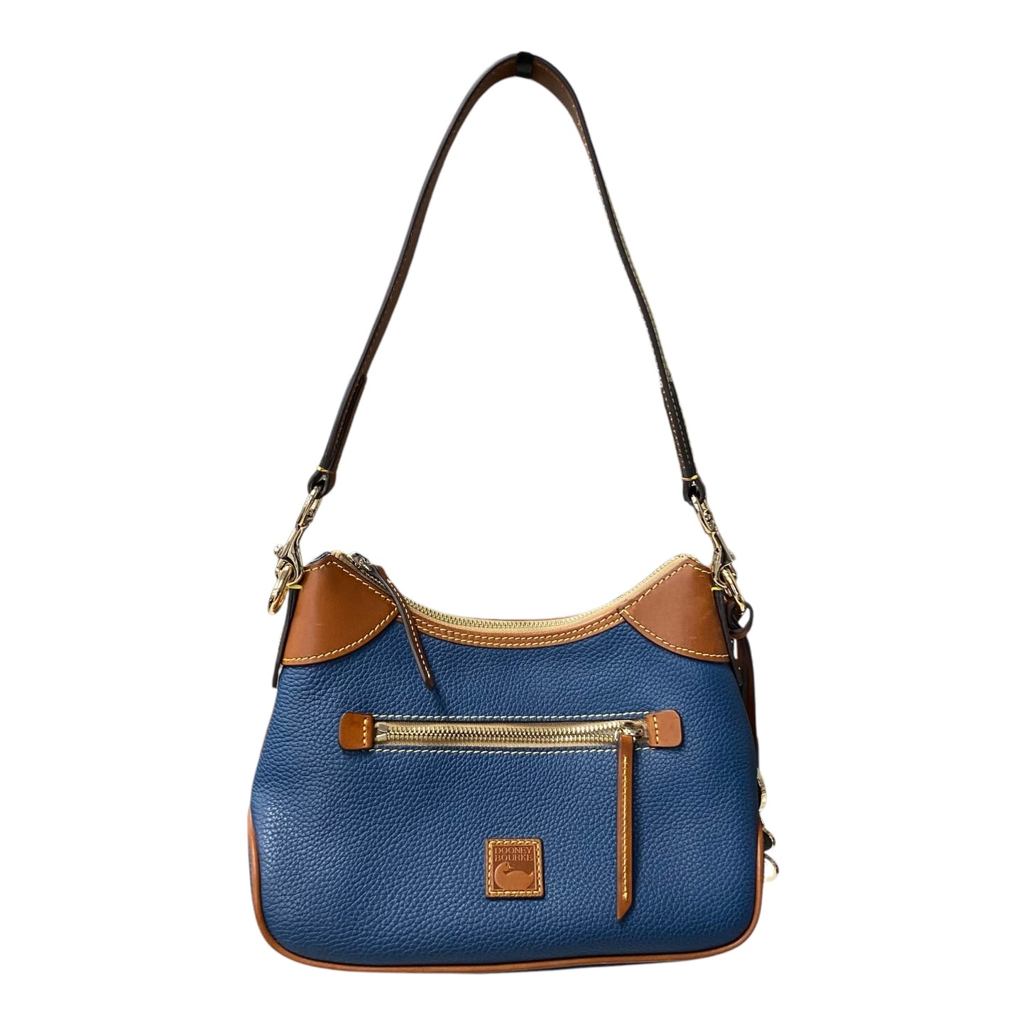 Handbag Designer By Dooney And Bourke In Blue, Size:Small