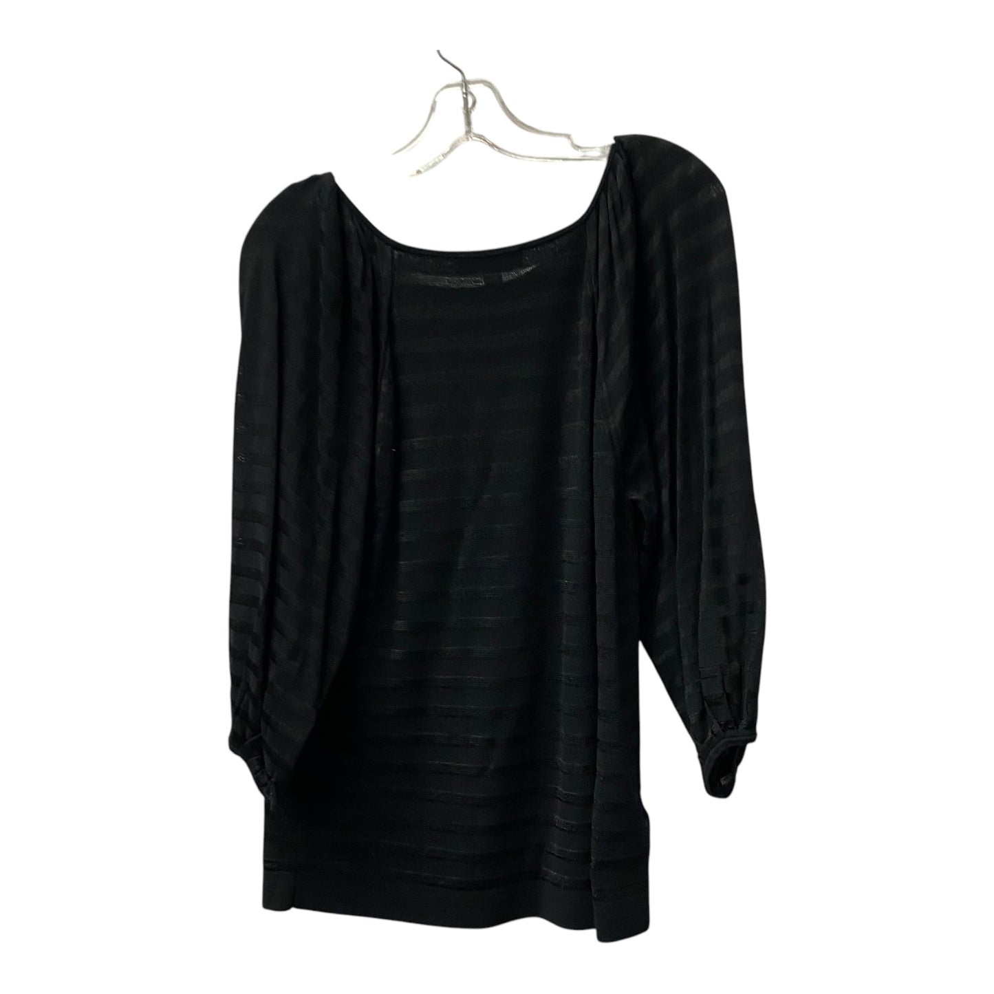 Top Ls By Ann Taylor In Black, Size:Lp