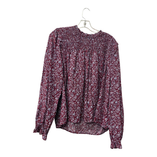 Top Ls By J. Crew In Purple, Size:L