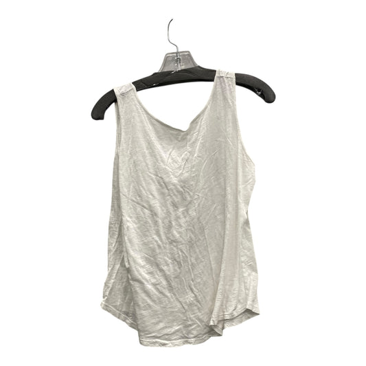 Top Sleeveless By Loft In White, Size:S
