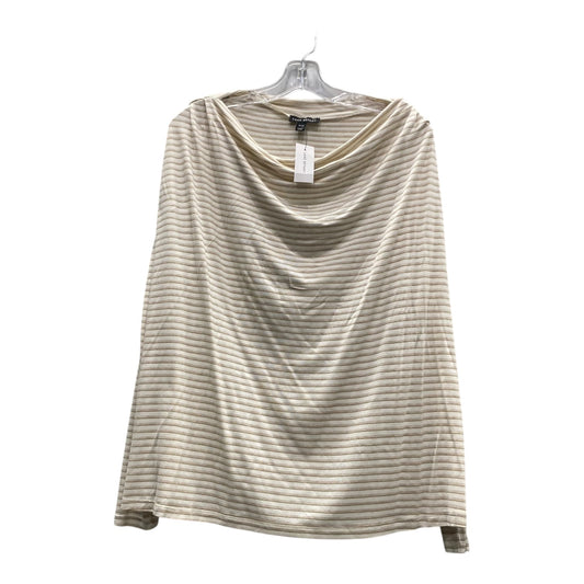 Top Ls Basic By Lane Bryant In Cream, Size:1X