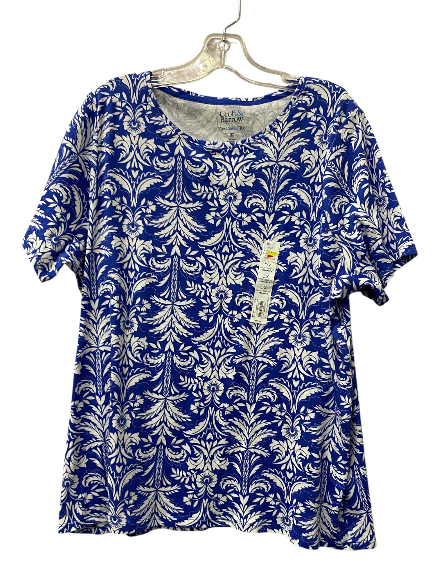 Top Ss By Croft And Barrow In Blue, Size:1