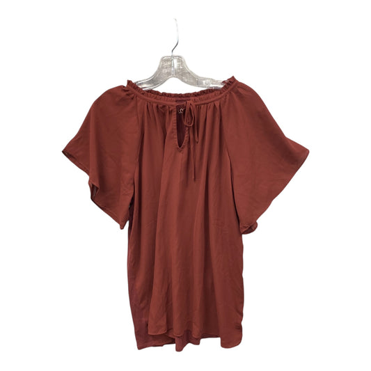 Top Ss By Loft In Brown, Size:L