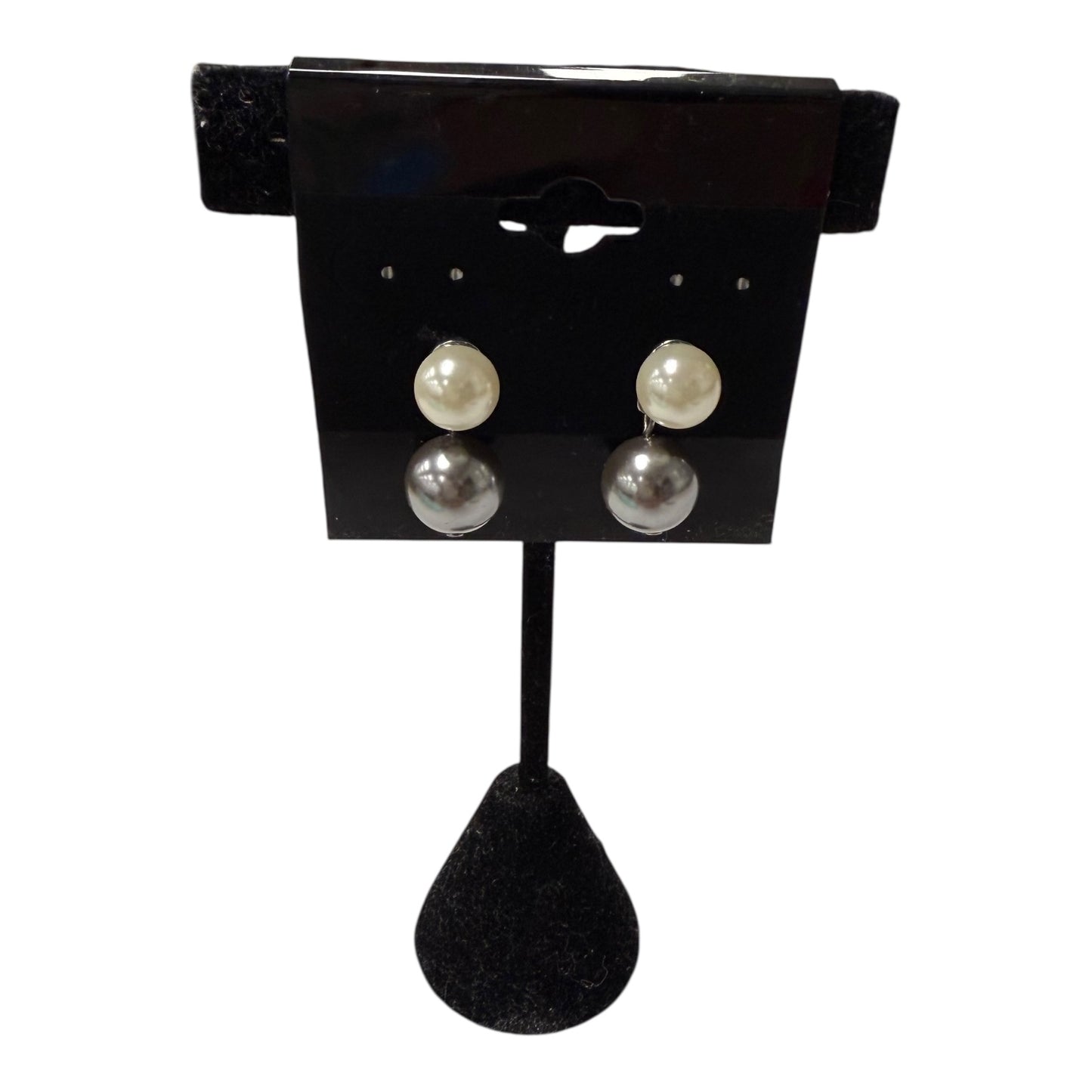 Earrings Dangle/Drop  In Grey