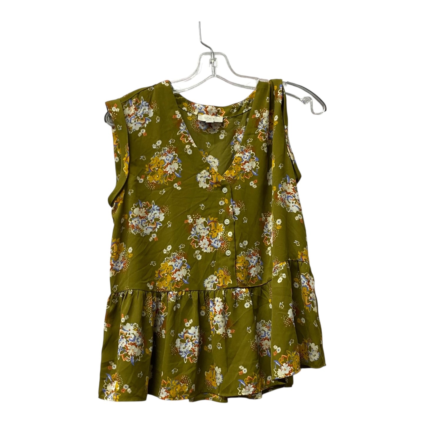 Top Ss By Loft In Green, Size:S