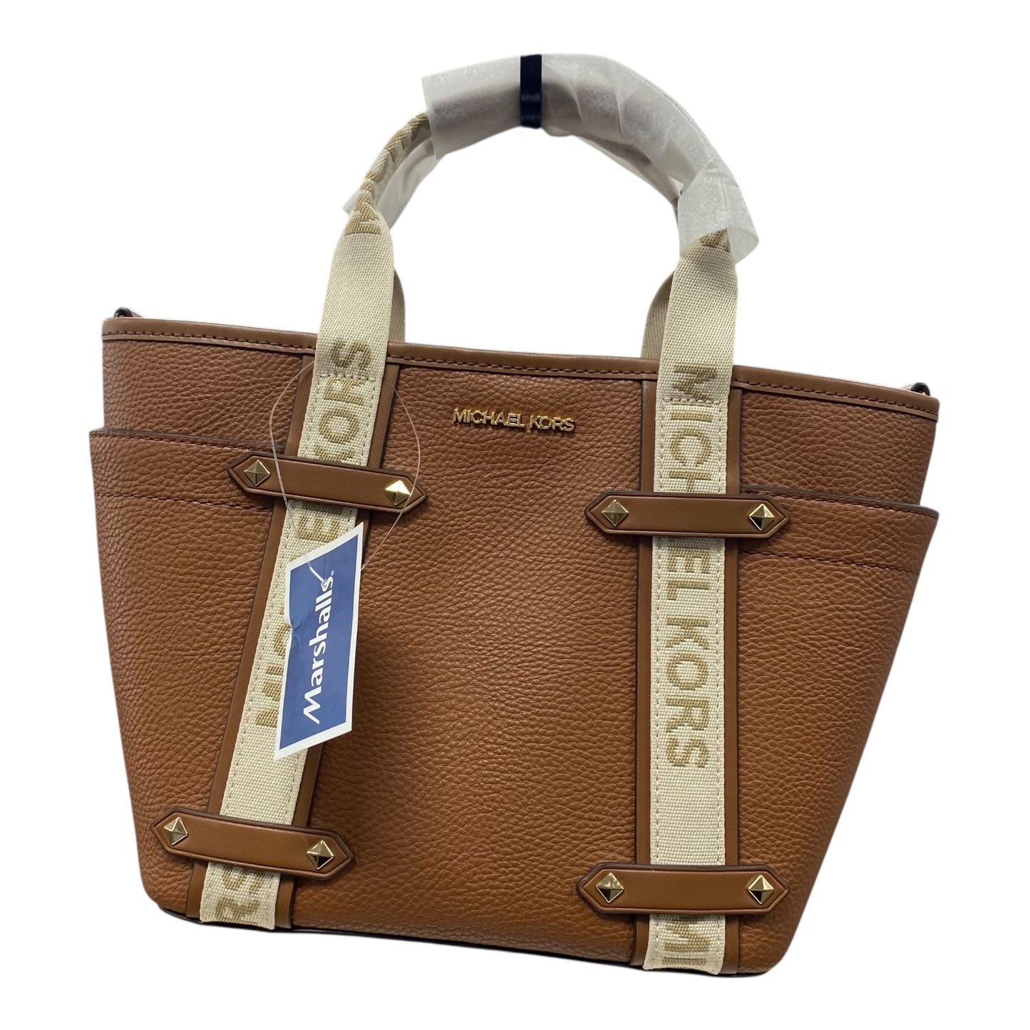 Crossbody Designer By Michael Kors In Brown, Size:Medium