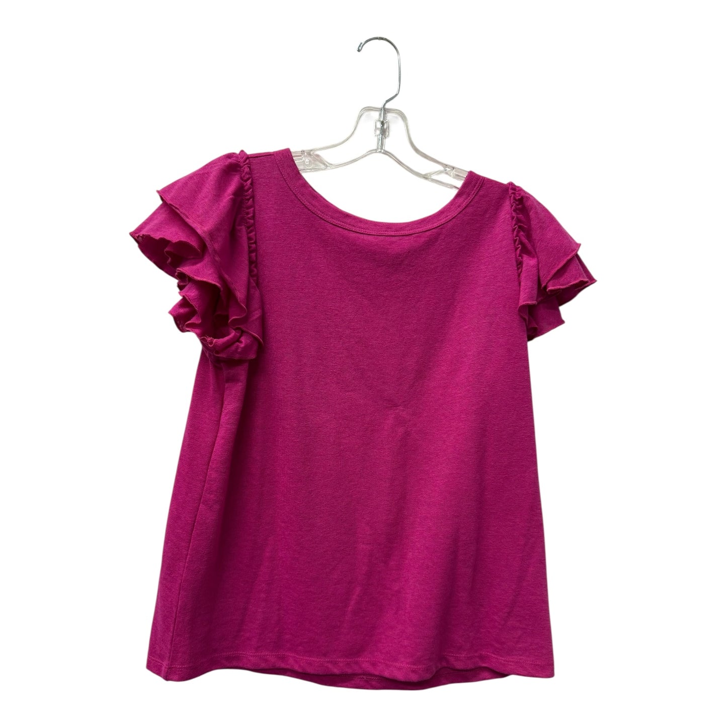 Top Ss By Loft In Pink, Size:Sp