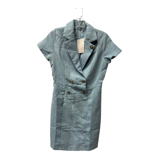 Dress Casual Short By Cme In Blue, Size:S