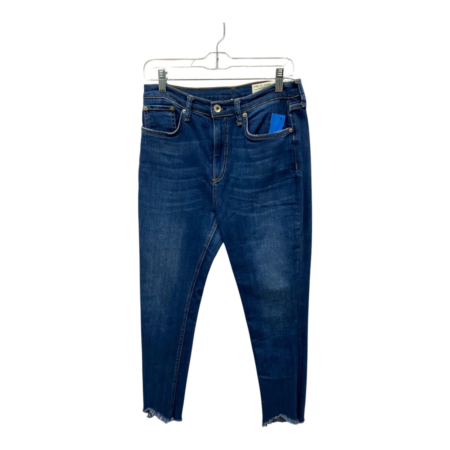 Jeans Skinny By Rag And Bone In Blue, Size:8