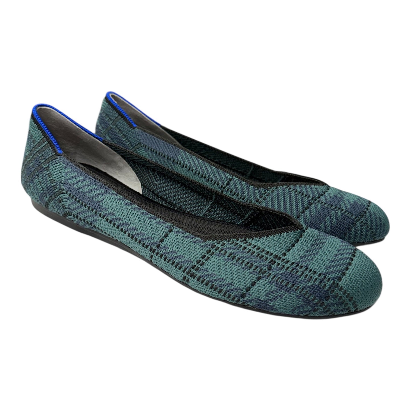 Shoes Flats By Rothys In Green, Size:9