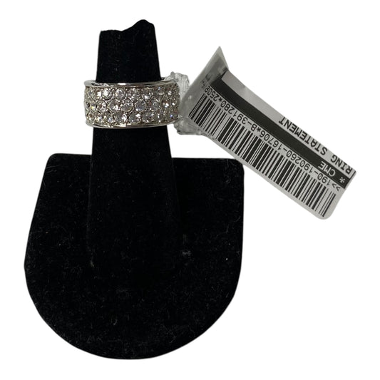 Ring Statement  In Silver, Size:7.5