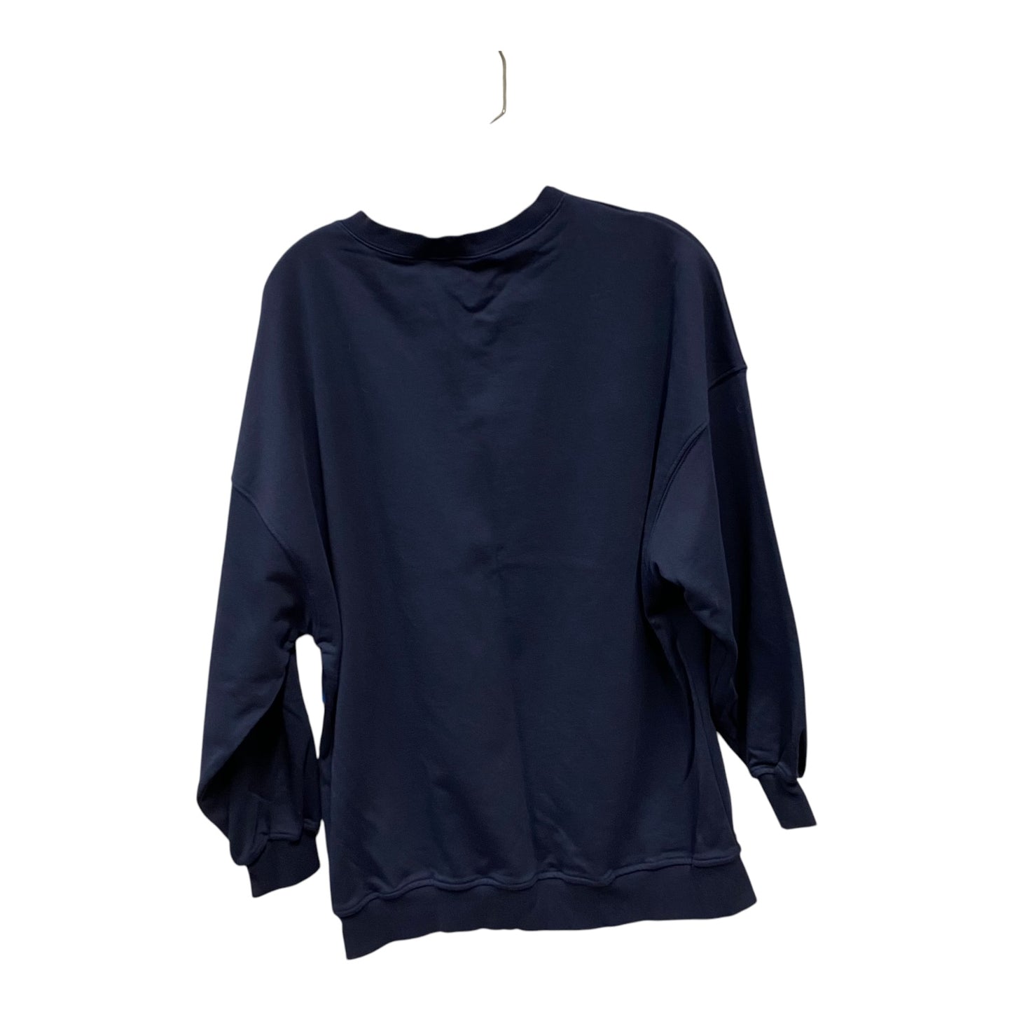 Sweatshirt Crewneck  In Navy, Size:M