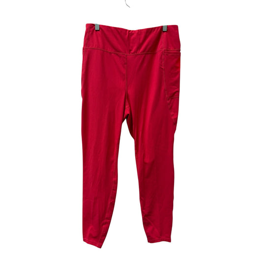 Athletic Leggings By Torrid In Pink, Size:3X