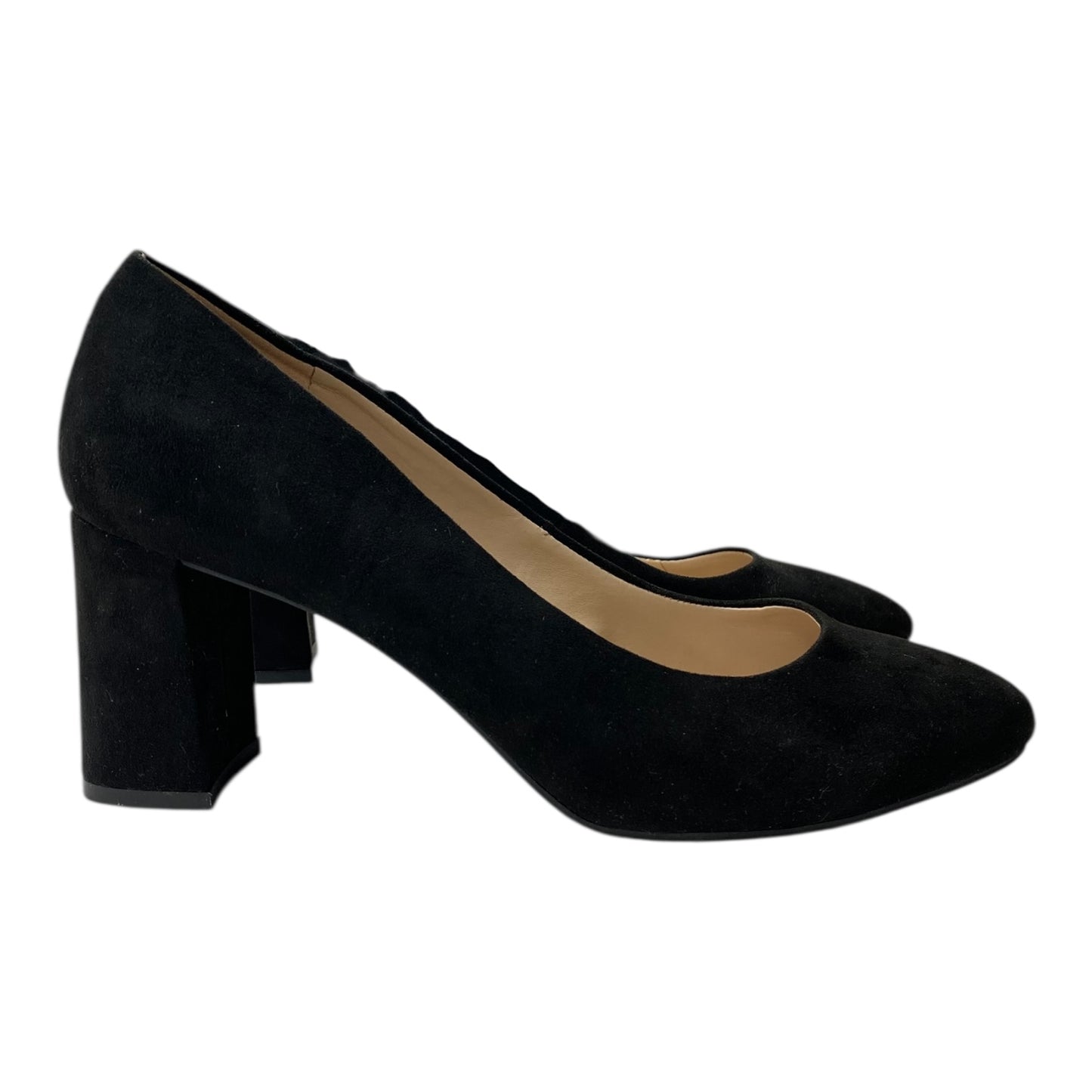 Shoes Heels Block By Kelly And Katie In Black, Size:8
