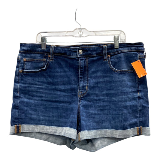 Shorts By American Eagle In Blue Denim, Size:18