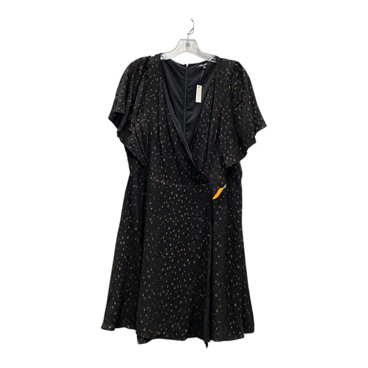 Dress Casual Short By Madewell In Black & Brown, Size:1X