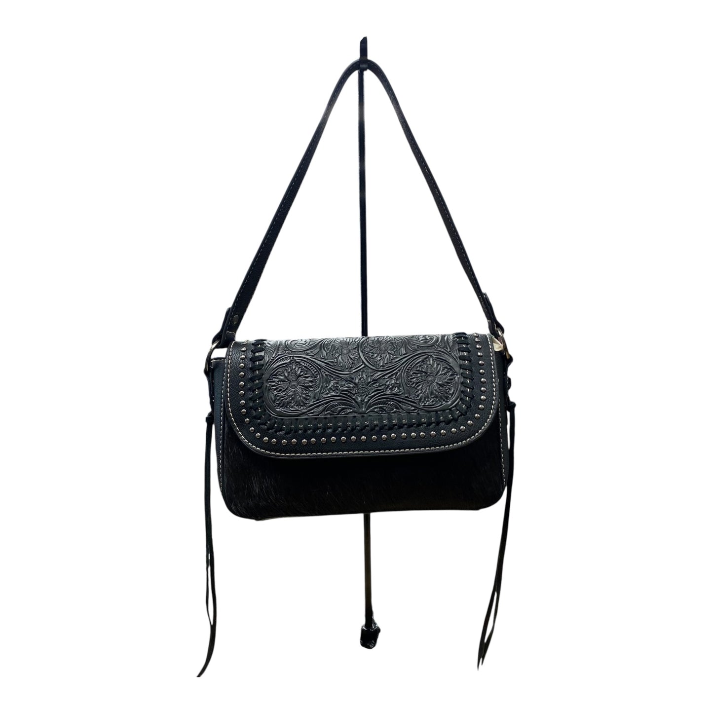 Handbag By trinity ranch In Black, Size:Medium