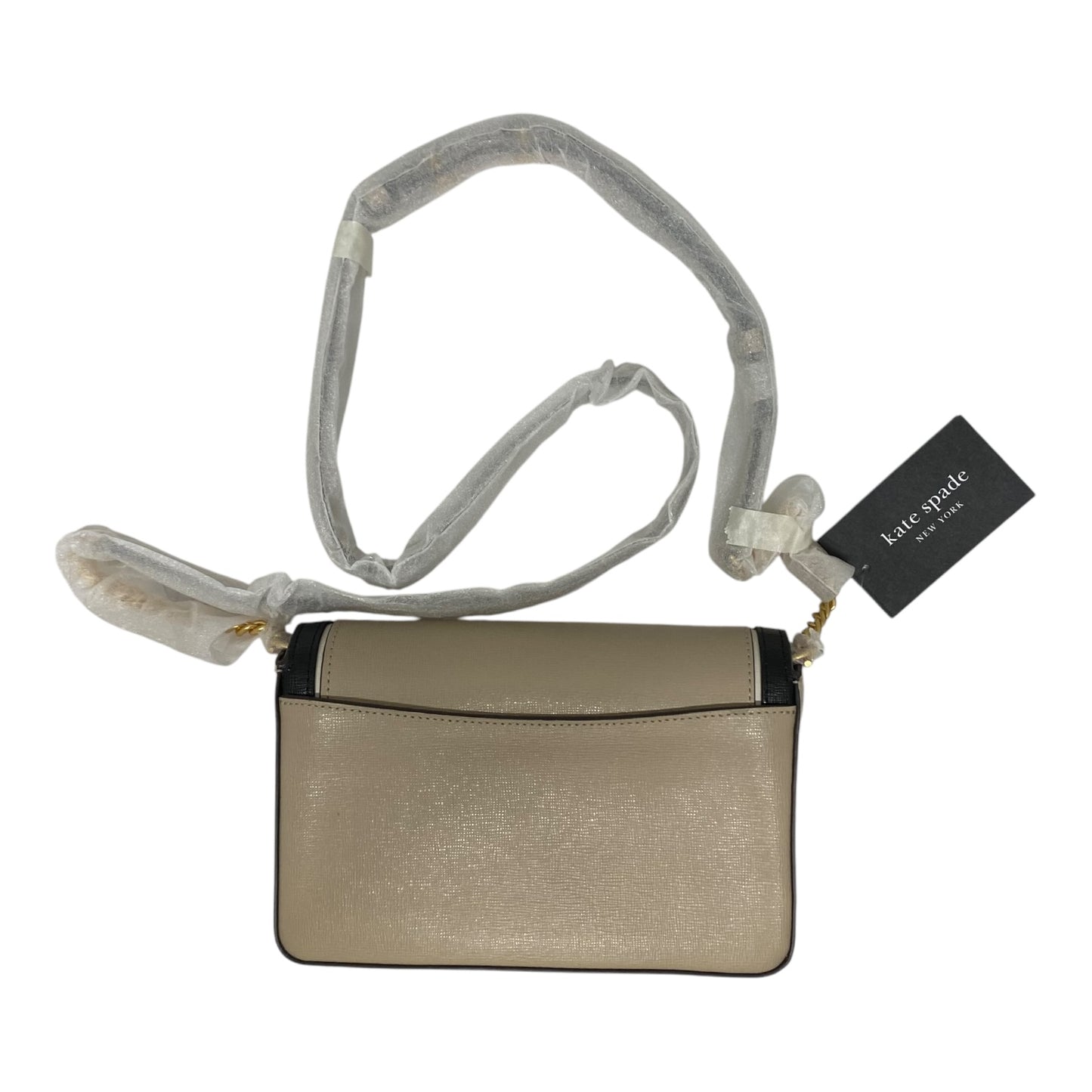 Crossbody Designer By Kate Spade In Tan, Size:Medium