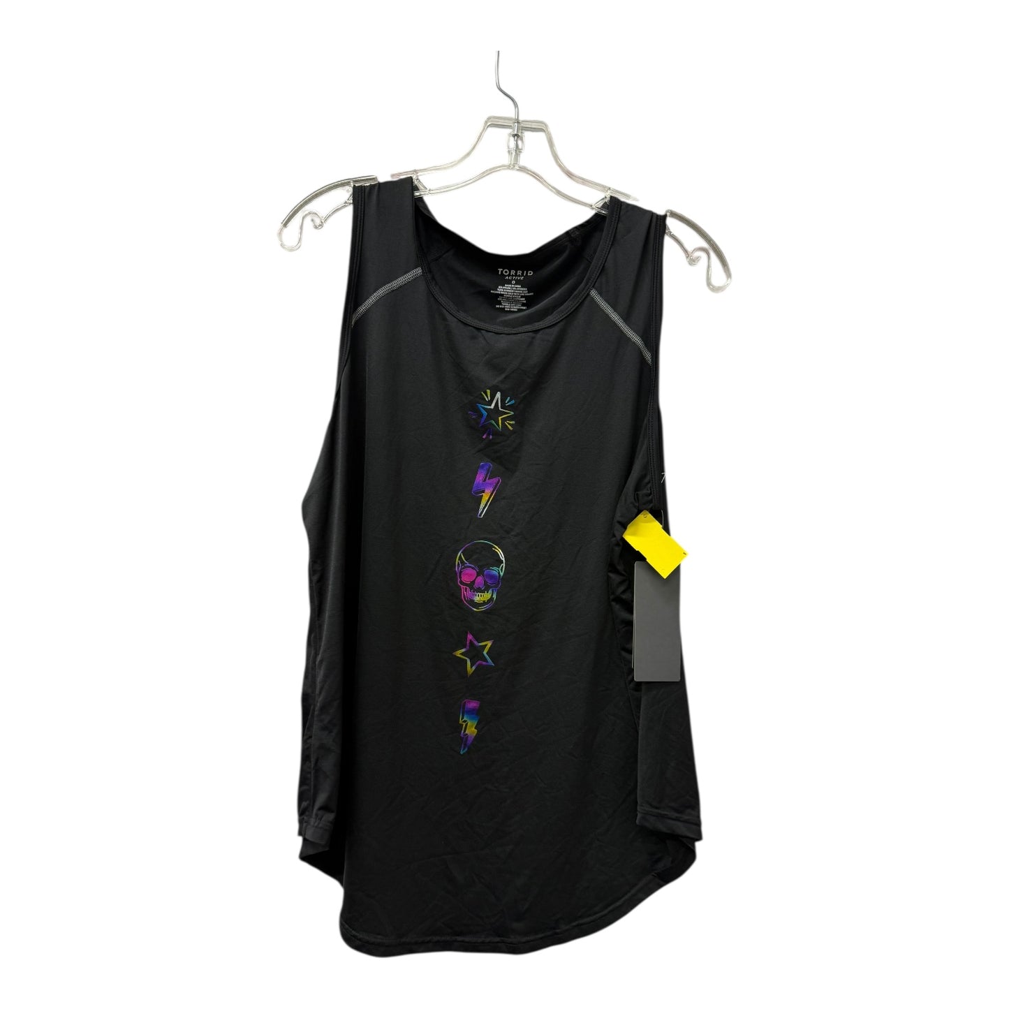 Athletic Tank Top By Torrid In Black, Size:L
