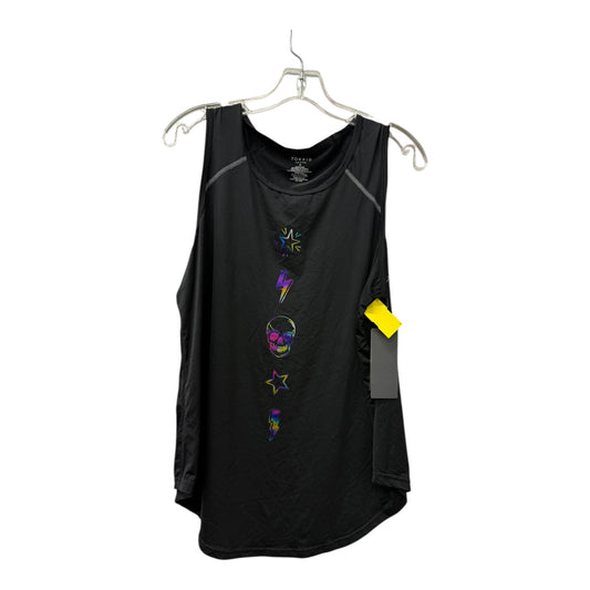 Athletic Tank Top By Torrid In Black, Size:L