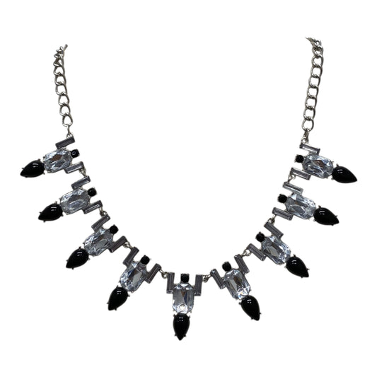 Necklace Statement  In Silver