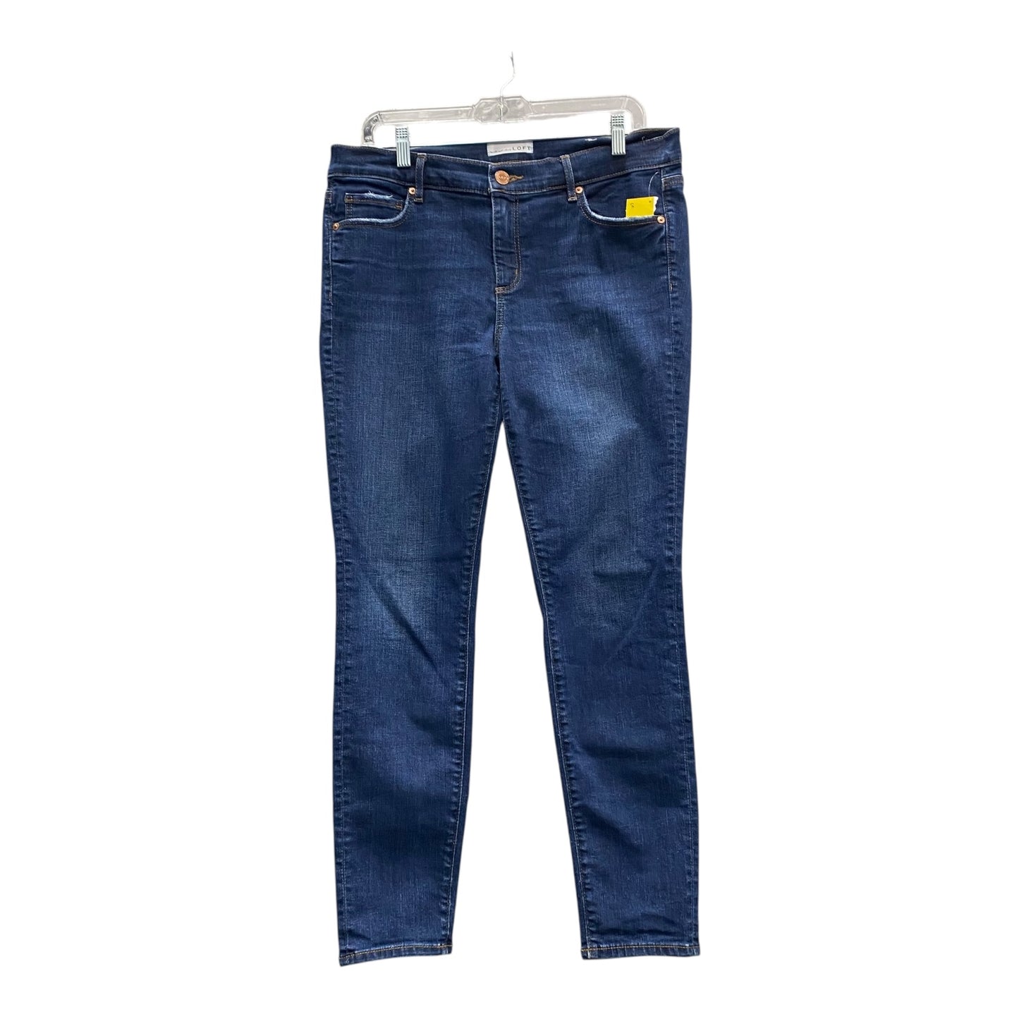 Jeans Straight By Loft In Green, Size:8