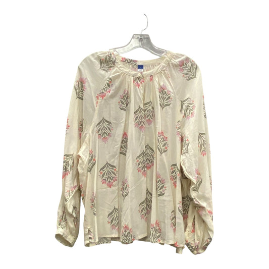 Top Ls By Old Navy In Tan, Size:L