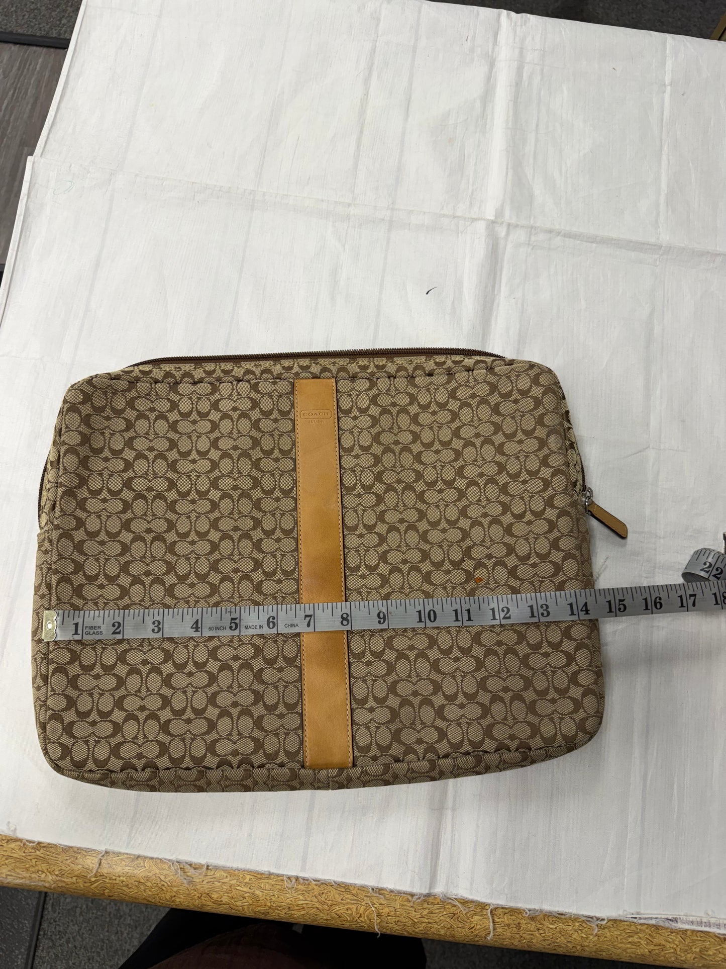 Accessory Designer Tag By Coach In Brown